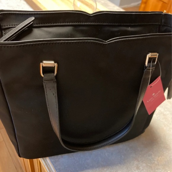 Kate spade nylon medium satchel purse - Picture 3 of 3